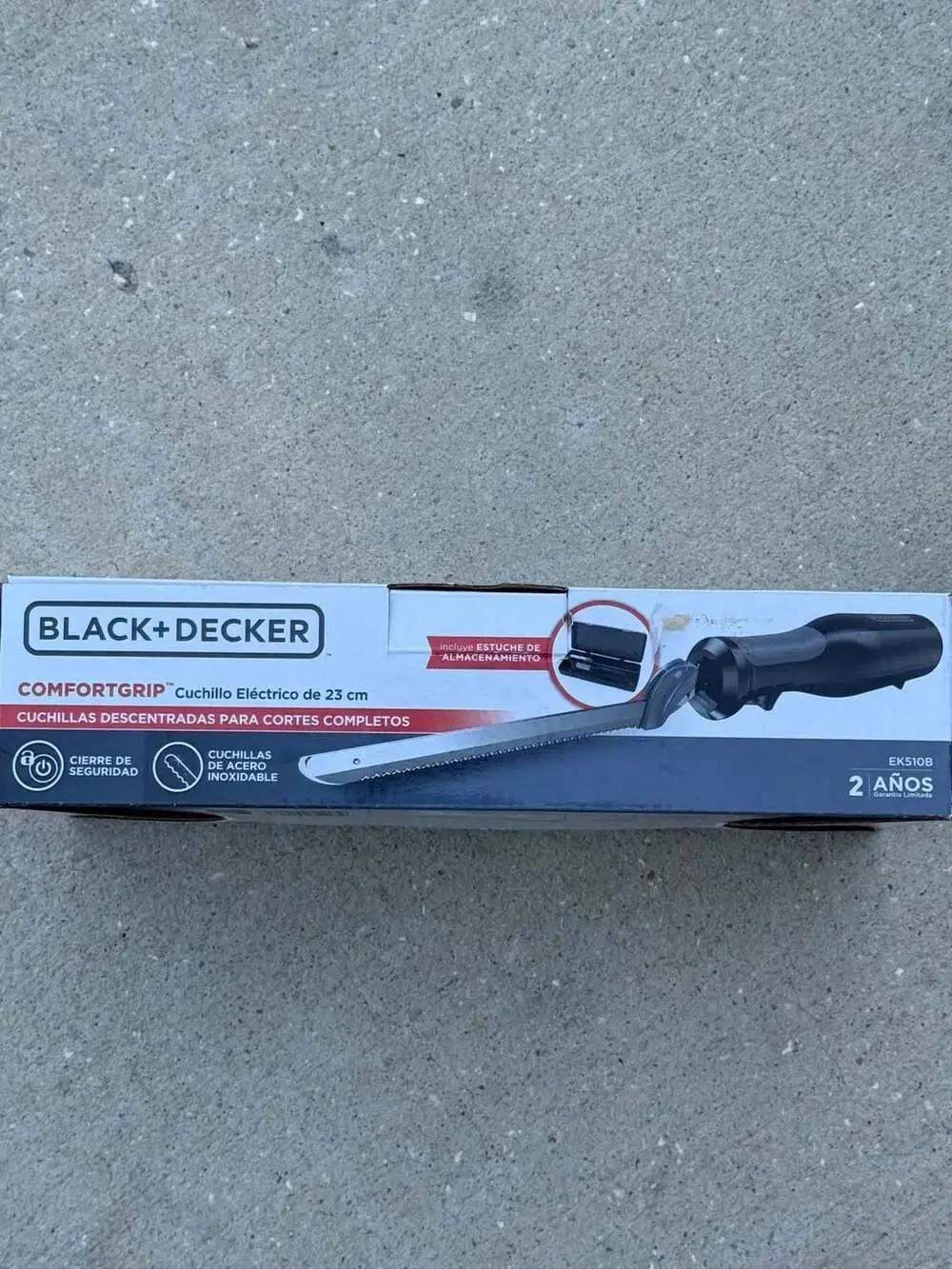 Black+Decker ComfortGrip 9-Inch Electric Knife